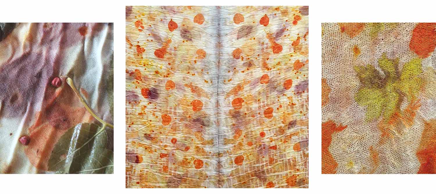 Ecoprinting with Laura Dell’Erba – Fabrics of Animal Origin